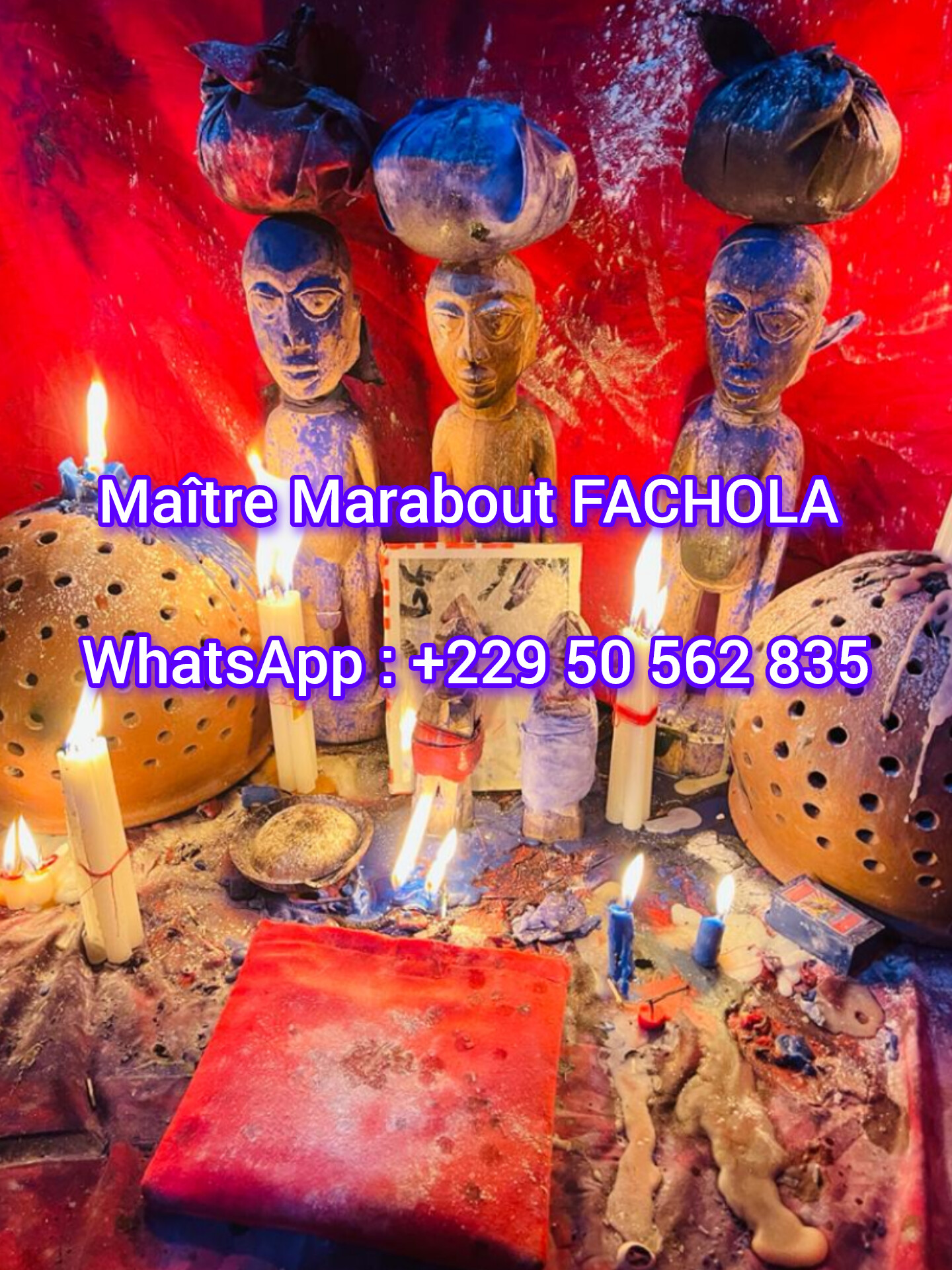 Portefeuille magique Marabout – WhatsApp: +229 5056 2835